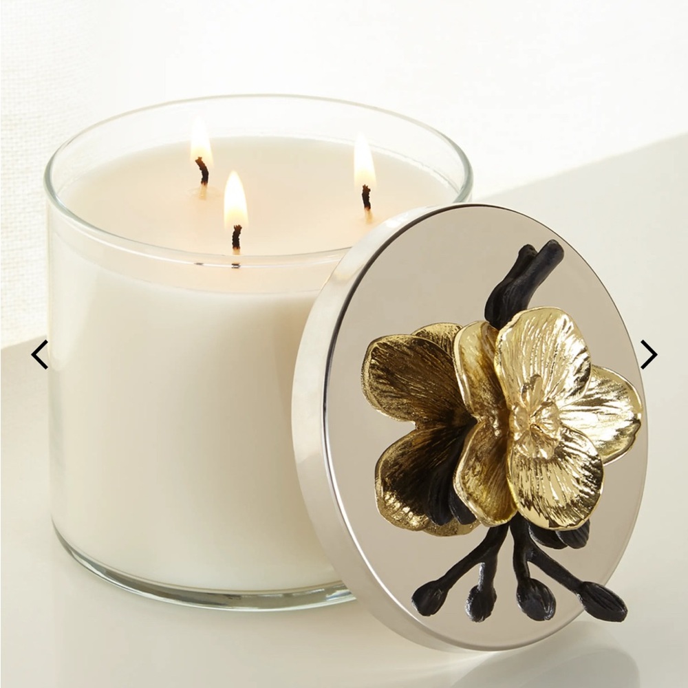 Michael Aram Gold orchird candle - Picture 3 of 5